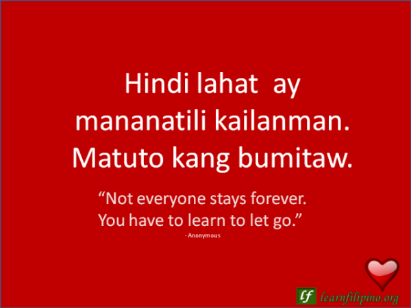 Filipino Love Quotes - Learn Filipino