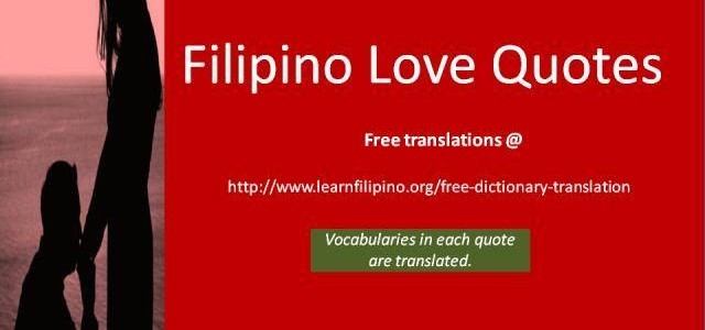 Filipino Love Quotes