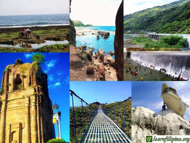 Ilocos Norte's Popular Places: Bangui Beaches, Patapat Bridge, Madongan Dam, Laoag City's Bell Tower, Dragon Fruit Farm