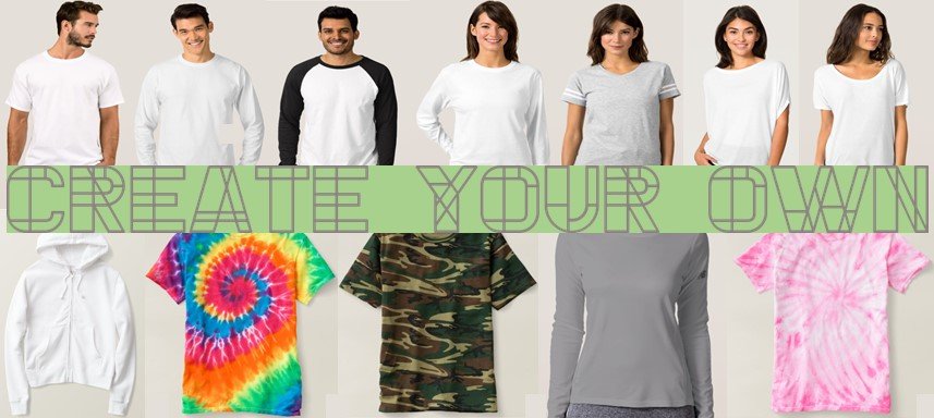 customize these shirts with your own design