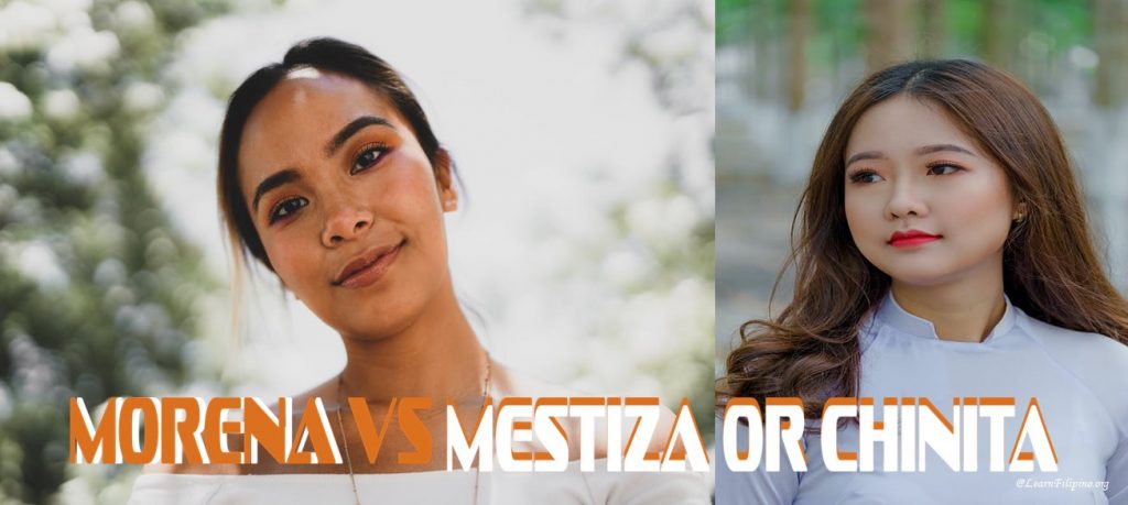 Filipina Morena vs Filipina Mestiza